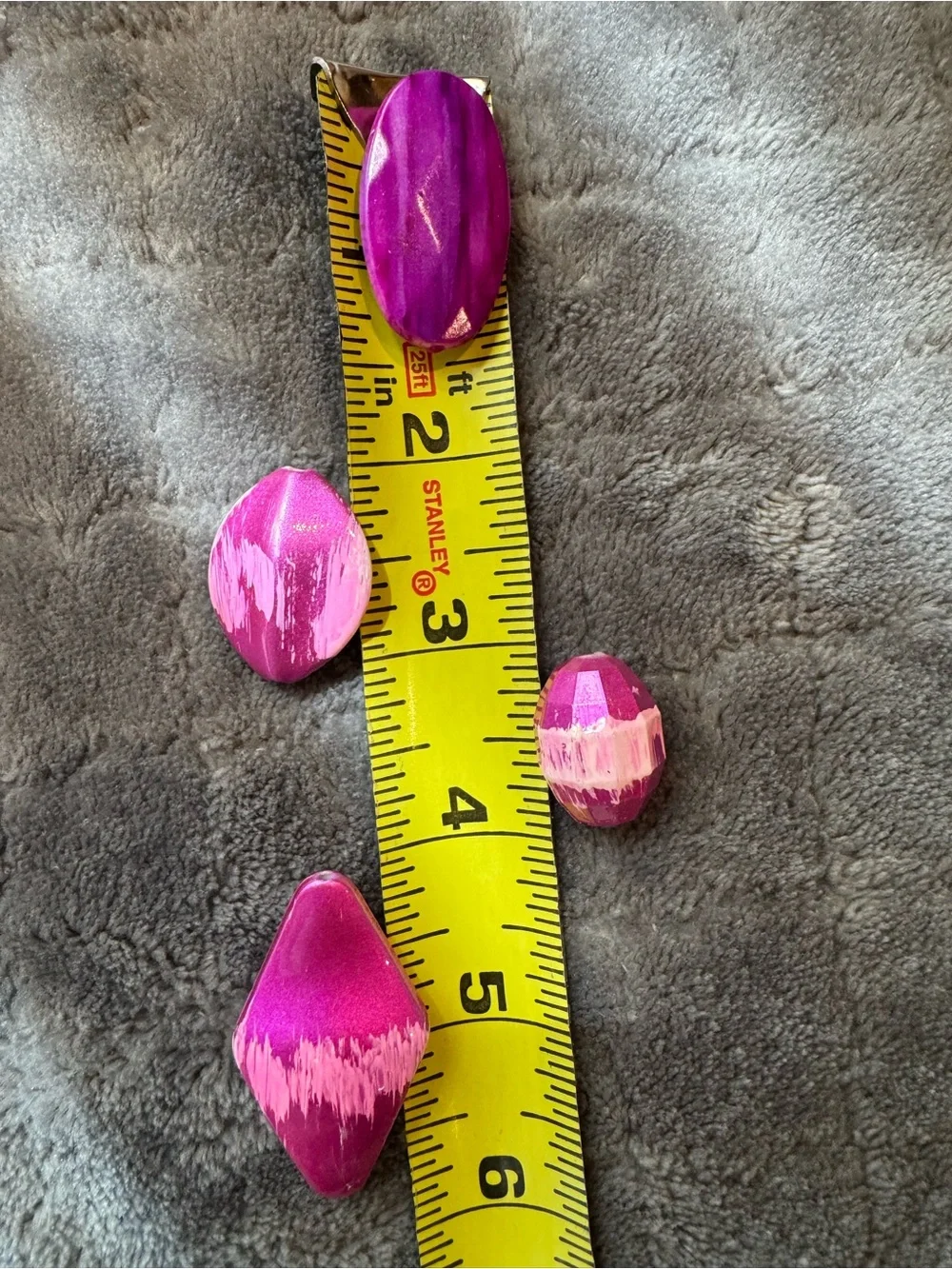 Fuchsia Decorative Beads for crafts